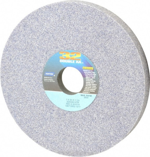 NORTON 66252938885 7" DIAM X 1-1/4" HOLE X 3/4" THICK, I HA