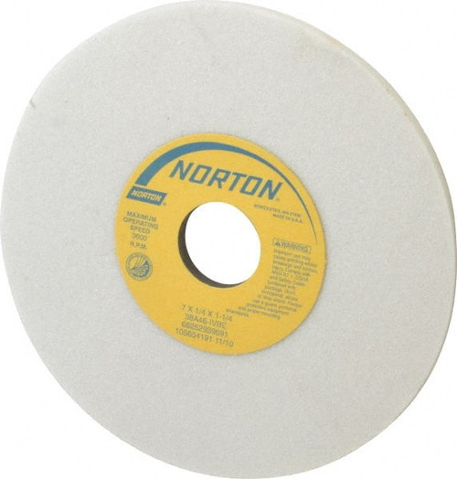 NORTON 66252939691 7" DIAM X 1-1/4" HOLE X 1/4" THICK, I HA