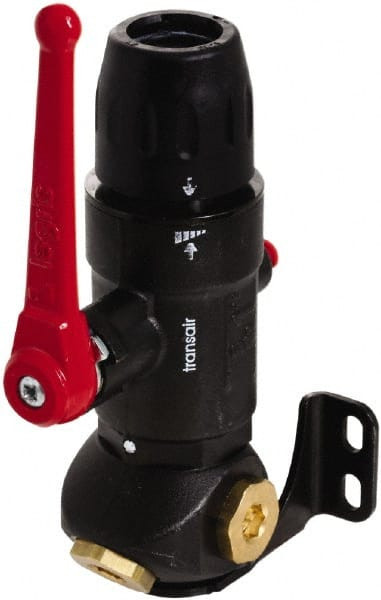 TRANSAIR 6638 25 22 7/8" ID, 25MM OD, THREE PORT WALL BRACKE