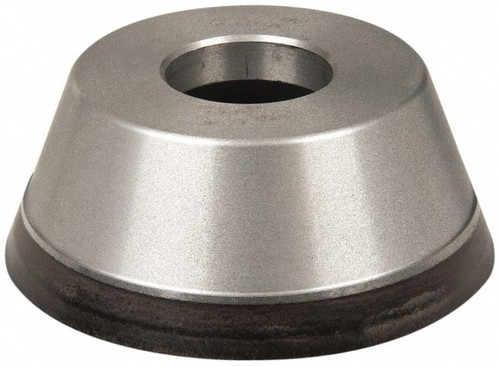 NORTON 69014191722 3-3/4" DIAM, 1-1/4" HOLE SIZE, 1-1/2" OV