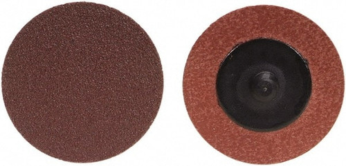 MERIT ABRASIVES 69957399707 2" 40 GRIT ALUMINUM OXIDE QUICK CHANGE D