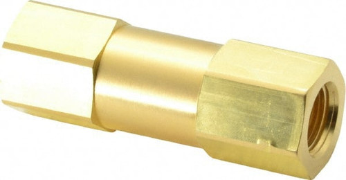 PARKER 6F-C6L-1-BN-B 3/8" BRASS CHECK VALVE