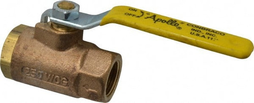 APOLLO 70104BC VOC CA & VT STANDARD MANUAL BALL VALVE: 
