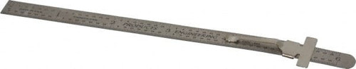 PEC TOOLS 7202-SS6 6" LONG, 1/64, 1/32" DECIMAL EQUIVALENCY