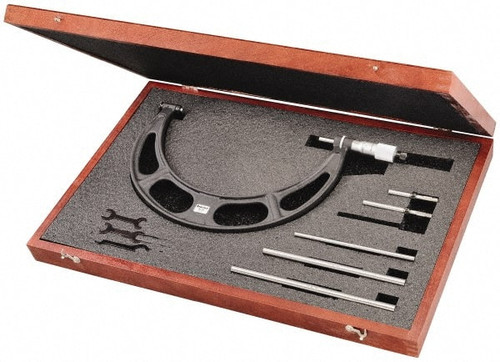 STARRETT 72704 6 TO 12" RANGE, 6 PIECE MECHANICAL OUTSI