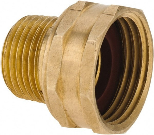 ANDERSON METAL CORP 737420-1208 3/4 FGHT & 1/2 MPT GARDEN HOSE FEMALE X 