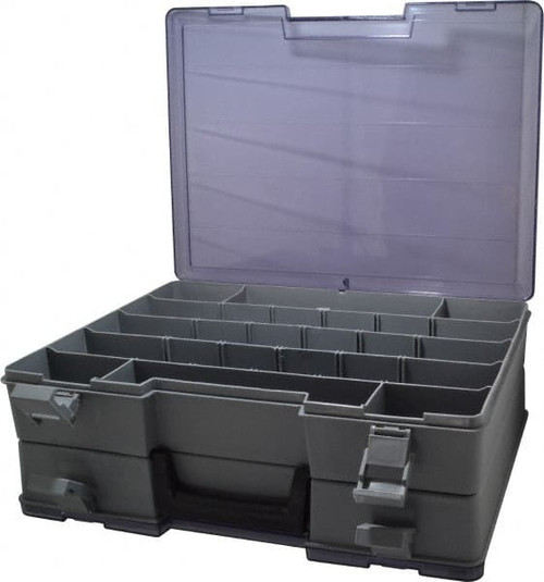 FLAMBEAU INC. 748-2 18 TO 48 COMPARTMENT GRAY SMALL PARTS ST