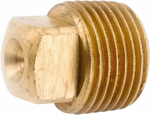 ANDERSON METAL CORP 756114-04 1/4-18 MALE THREAD, LEAD FREE BRASS INDU