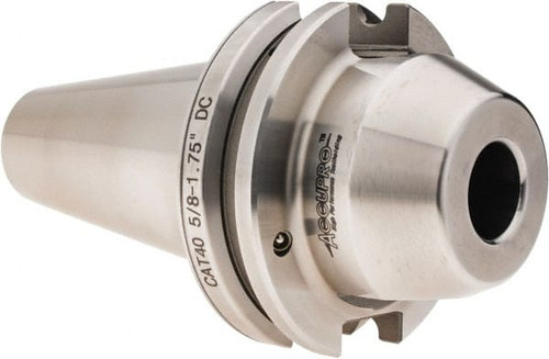 ACCUPRO 771032 CAT40 DUAL CONTACT TAPER SHANK 5/8" HOLE