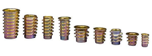 E-Z LOK 801024-13 10-24 INSERT FOR SOFT WOOD - FLUSH - 801