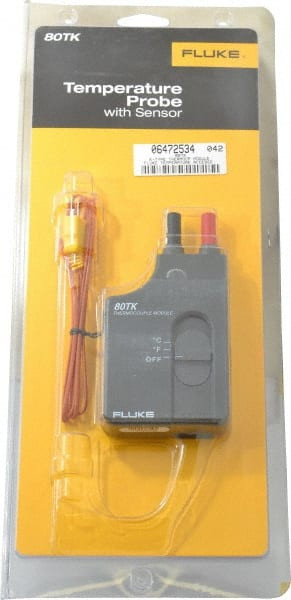 FLUKE 80TK K-TYPE THERMOCOUPLE PROBE MODULE
