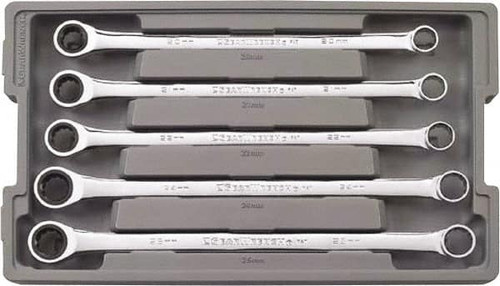 GEARWRENCH 85987 5 PC, 20 - 25MM, 12-POINT METRIC COMBINA