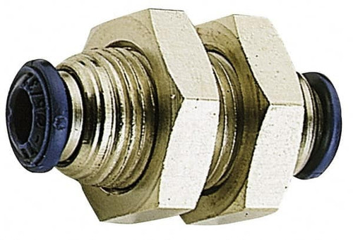 ALPHA TECH 88050-02 AIGNEP BULKHEAD UNION 88050-02, 1/8" TUB