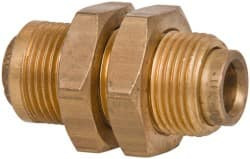 NORGREN 94450706M 3/8" OUTSIDE DIAM, BRASS PUSH-TO-CONNECT