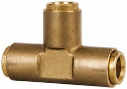 NORGREN 94451406M 3/8" OUTSIDE DIAM, BRASS PUSH-TO-CONNECT