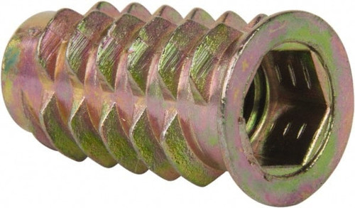E-Z LOK 951618-25 5/16-18 INSERT FOR SOFT WOOD - FLANGED -