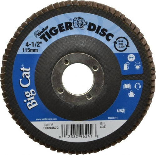 WEILER CORPORATION 96241 FLAP DISC