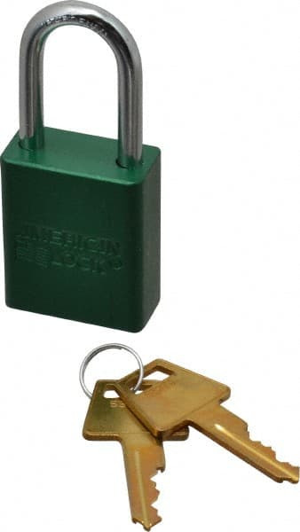 AMERICAN LOCK A1106KAGRN53274 KEYED ALIKE LOCKOUT PADLOCK