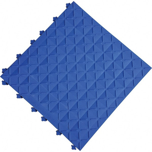 ERGO ADVANTAGE A1-BLU ANTI-FATIGUE MODULAR TILE MAT: DRY ENVIR