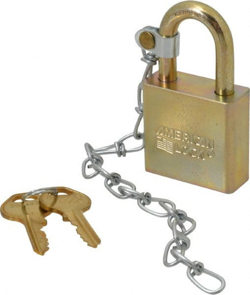 AMERICAN LOCK A5200GLWNKA 1-1/16" SHACKLE CLEARANCE, KEYED ALIKE A
