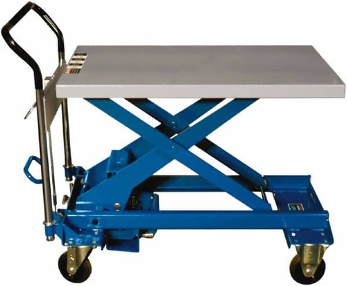 SOUTHWORTH A-800 SCISSOR LIFT CART,1760 LB.,STEEL,FIXED
