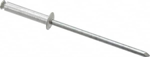 RIVETKING. ABSM3.2X16PL100 DOME HEAD ALUMINUM PEEL BLIND RIVET