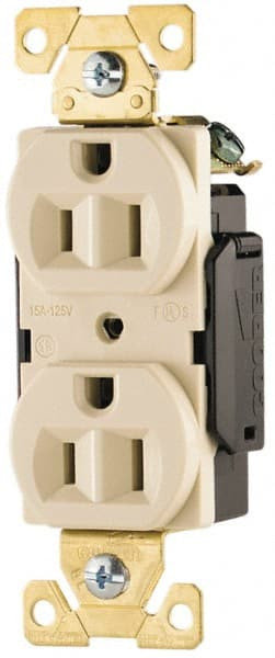 COOPER WIRING AH5262V 125 VAC 15A NEMA 5-15R INDUSTRIAL GRADE 