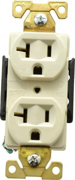 COOPER WIRING AH5362V 125 VAC 20A NEMA 5-20R INDUSTRIAL GRADE 
