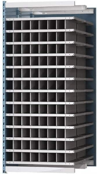 HALLOWELL AHDB96-48PB HALLOWELL CLOSED STYLE DEEP BIN SHELVING