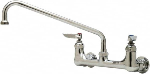 T & S BRASS B-0231 LOW ARC,CHROME,T&S,CAST BRASS,23.09GPM