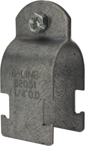 COOPER B-LINE B2031PA ZN 1-1/4" PIPE, 14 GAUGE, GRADE ASTM A1011,