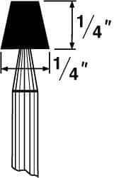 GRIER ABRASIVES B92-P-26262 MOUNTED WHEEL