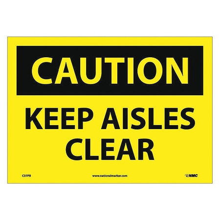 NMC C37PB SIGNS CAUTION