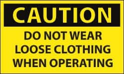 NMC C511AP 5 QTY 1 PACK ACCIDENT PREVENTION LABEL, 