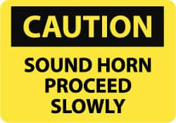 NMC C608AB CAUTION - SOUND HORN - PROCEED SLOWLY, 1