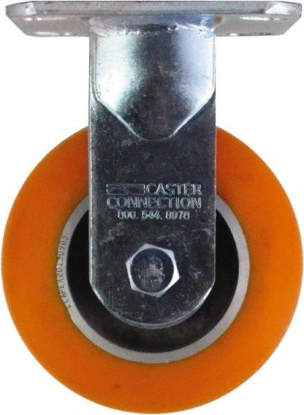 CASTER CONNECTION CDP-MSC-20 5" DIAM X 2" WIDE X 6-1/2" OAH TOP PLATE