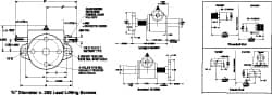 DUFF-NORTON CM2501-3 1 TON CAPACITY, 3" LIFT HEIGHT, UPRIGHT 