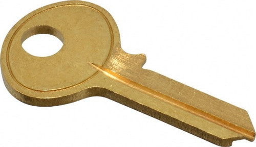MADE IN USA CO106-BR CORBIN BRASS KEY BLANK
