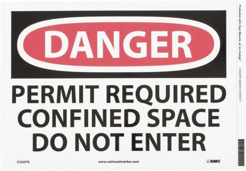 NMC D360PB SIGNS DANGER