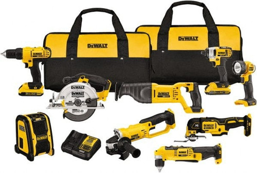DEWALT TOOLS DCK940D2 20V MAX LI-ION 9-TOOL COMBO KIT