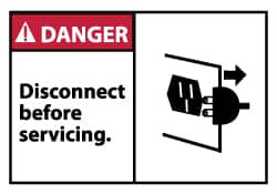 NMC DGA23AP 5 QTY 1 PACK ACCIDENT PREVENTION LABEL, 