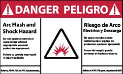 NMC DGA63AP 5 QTY 1 PACK ACCIDENT PREVENTION LABEL, 