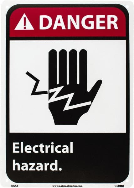 NMC DGA8RB SIGNS DANGER