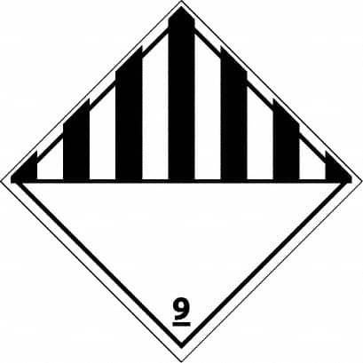 NMC DL50AP 25 QTY 1 PACK 9 DOT SHIPPING LABEL