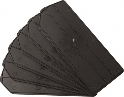 QUANTUM STORAGE SYSTEMS DUS 220 7.4" WIDE X 3" HIGH, BLACK BIN DIVIDER
