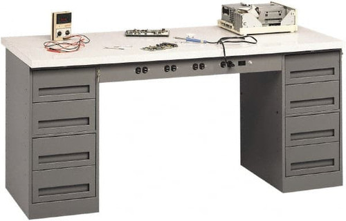 TENNSCO CORP EMB-1-3072P-MGY WORKBENCHES COMPLETE