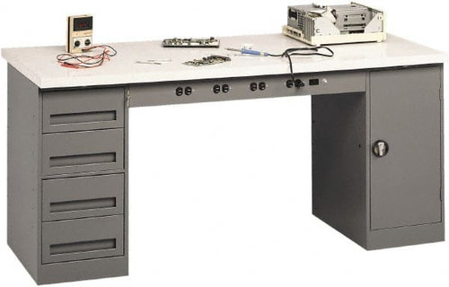 TENNSCO CORP EMB-2-3072P-MGY WORKBENCHES COMPLETE