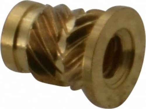 E-Z LOK FL-440-HI 4-40 STRAIGHT ULTRASONIC INSERT - FLANGE