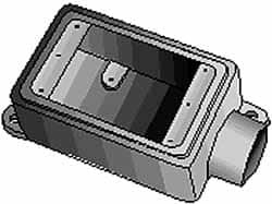 THOMAS & BETTS FSC3-TB 5.38 X 2-3/4 X 2" IRON RECTANGULAR DEVIC