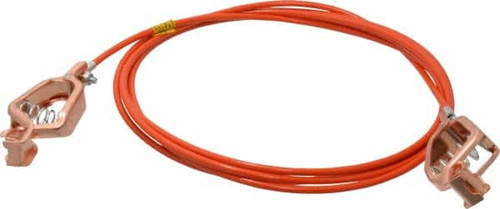 HUBBELL GCSI-AA-10 19 AWG, 10 FT., ALLIGATOR CLIP, GROUNDIN